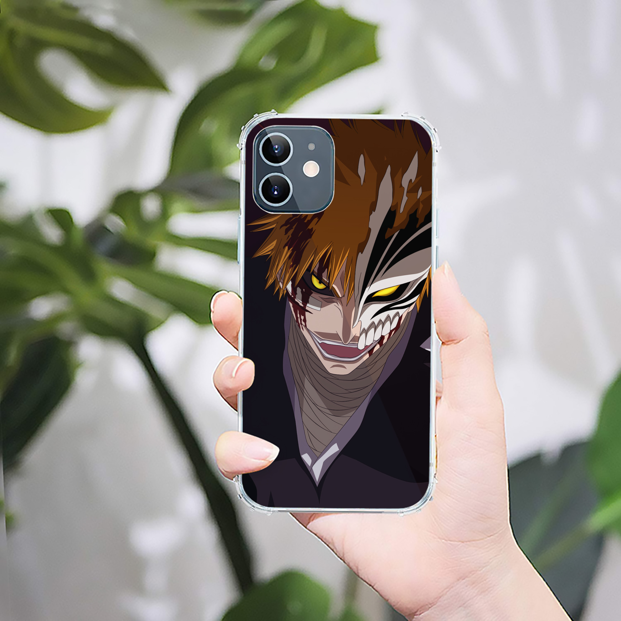 （画像用） ブリーチ BLEACH 【iPhone 12シリーズ対応】透明スマホケース（クリアソフトケース）